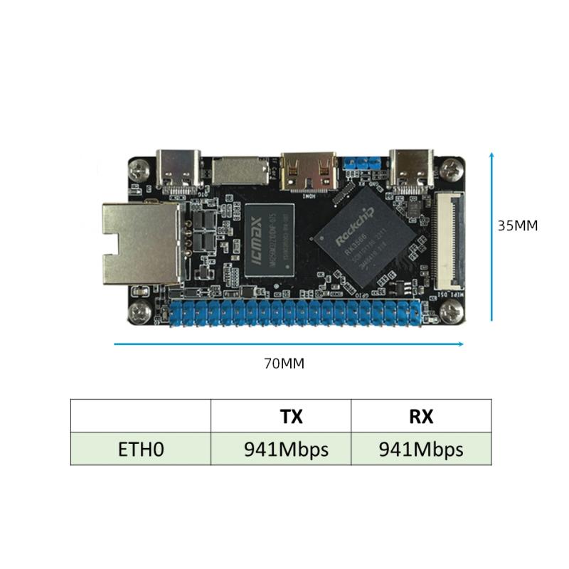 Laki ng Pocket RK3566 SBC Single Board Computer