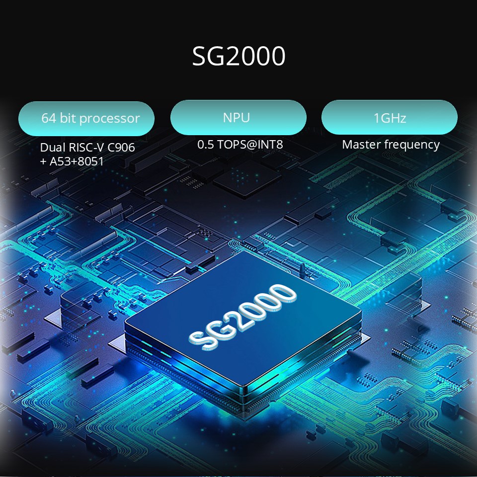 SG2000 Development Board, RISC-V C906 ARM, para sa Linux Learning