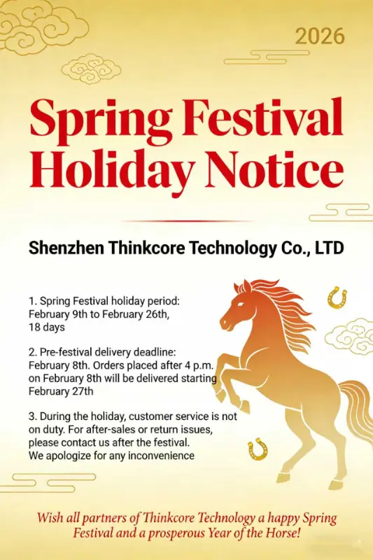 Paunawa sa Bakasyon ng Spring Festival