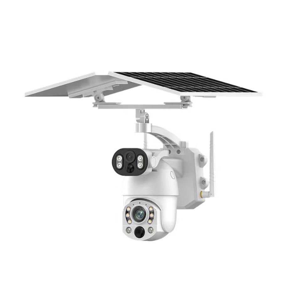 Waterproof WiFi 4G panoramic solar camera